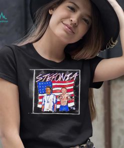 Stefonia American flag shirt