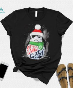 Stormtrooper Up To Snow Good Funny Christmas Shirt