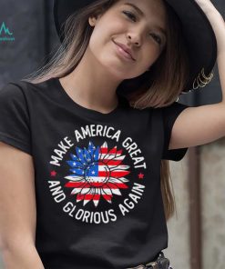 Sunflower MAGAGA Making America Glorious & Great Again – Trump 2024 T Shirt
