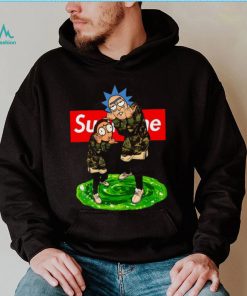 Supreme rick and morty shirt