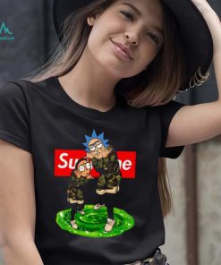 Supreme rick and morty shirt