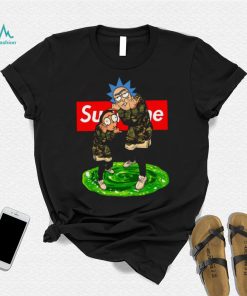 Supreme rick and morty shirt