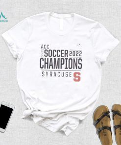 Syracuse Orange Fanatics Branded 2022 ACC Men’s Soccer Conference Tournament Champions T Shirt