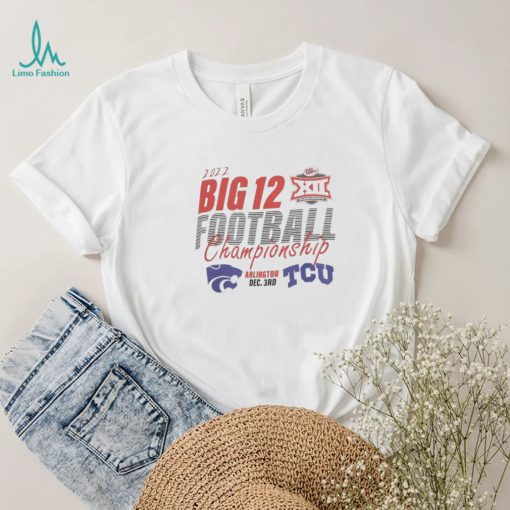 TCU Horned Frogs vs K State Wildcats 2022 Big 12 Football Championship Shirt