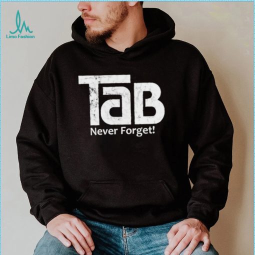 TaB Soda never forget logo shirt