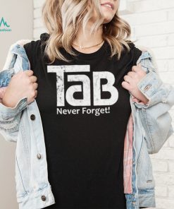 TaB Soda never forget logo shirt