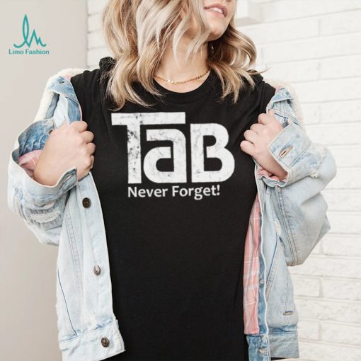 TaB Soda never forget logo shirt