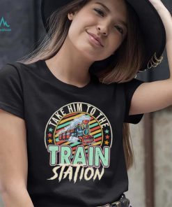 Take Him To The Train Station Retro Color Yellowstone Dutton Shirt