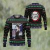 Cat Christmas Sweater, Santa Cat And Candy Cane Ugly Christmas Sweater 3D For Christmas