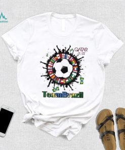 Team Brazil Qatar World Cup 2022 t shirt