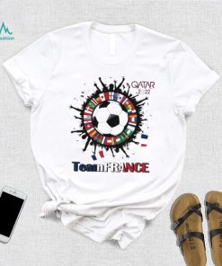 Team France Qatar World Cup 2022 t shirt