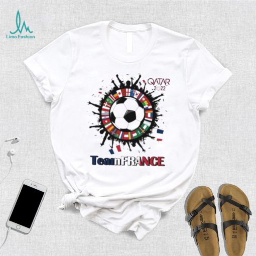 Team France Qatar World Cup 2022 t shirt