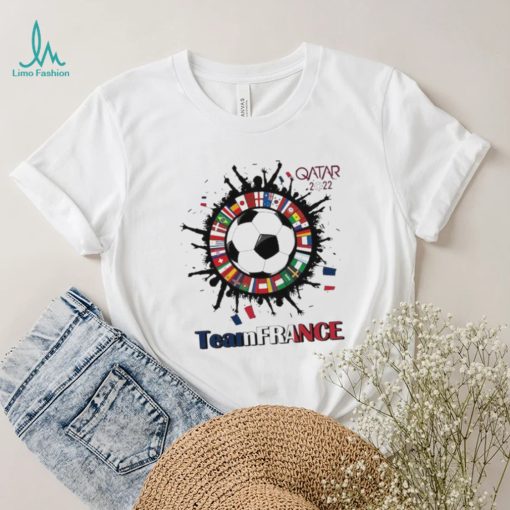 Team France Qatar World Cup 2022 t shirt