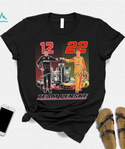 Team Penske Will Power And Joey Logano Signatures Shirt