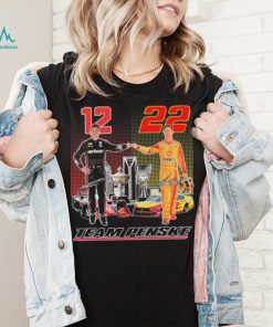 Team Penske Will Power And Joey Logano Signatures Shirt