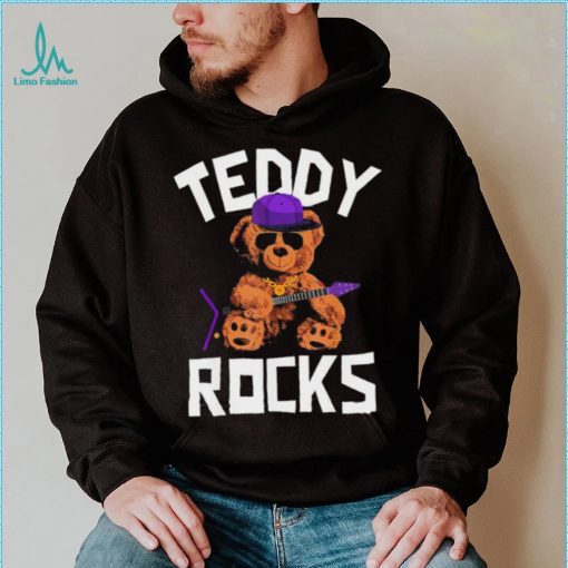 Teddy Bear Rock And Roll Lovers Shirt