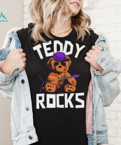 Teddy Bear Rock And Roll Lovers Shirt