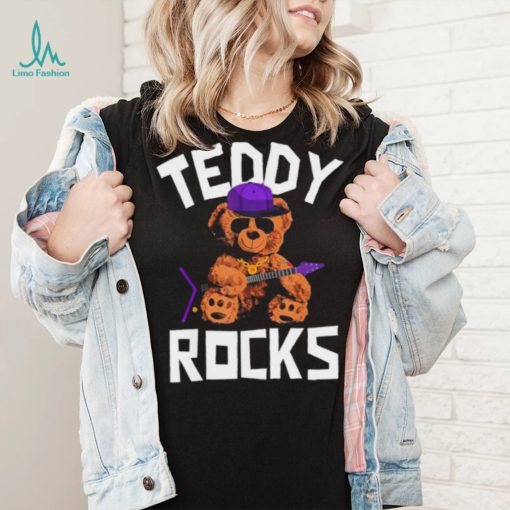 Teddy Bear Rock And Roll Lovers Shirt