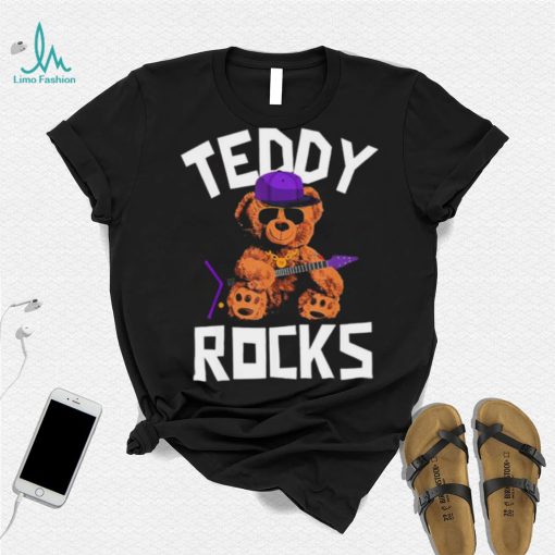 Teddy Bear Rock And Roll Lovers Shirt