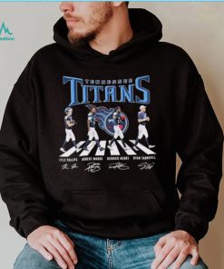 Tennessee Titans Kyle Philips Robert Woods Derrick Henry Ryan Tannehill Abbey Road Signatures Shirt