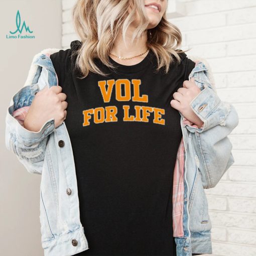 Tennessee Volunteers 2 Hit Tri Blend Vol For Life Shirt