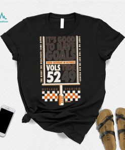 Tennessee Volunteers It’s Good To Have Goals Third Saturday In October Shirt