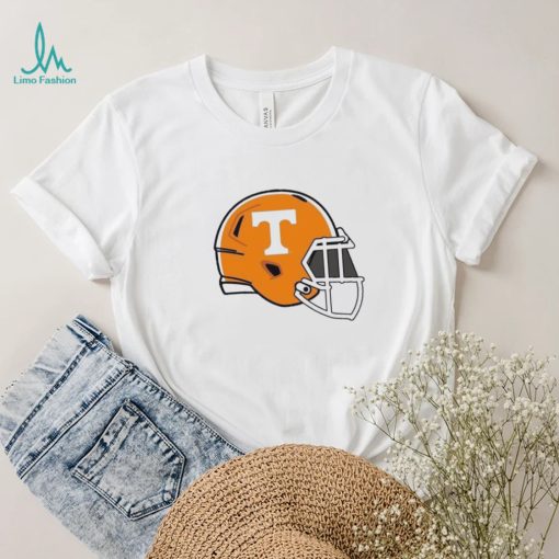 Tennessee Volunteers Orange Helmet Shirt