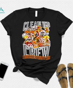 Tennessee VolunteersOffensive Line clean up crew 2022 shirt