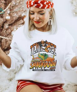Tennessee comfort colors Florida southern smackdown 2022 Tennessee 38 Florio 33 dog and crocodile t shirt2