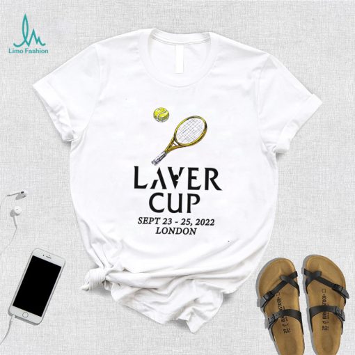 Tennis Laver Cup 2022 London logo shirt