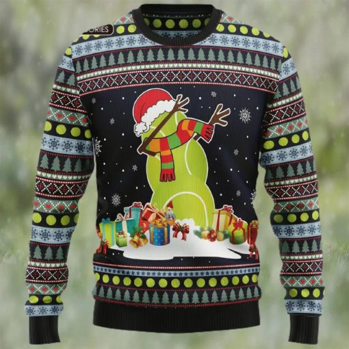 Tennis Snowman Ugly Christmas Sweater, Xmas Sweatshirt