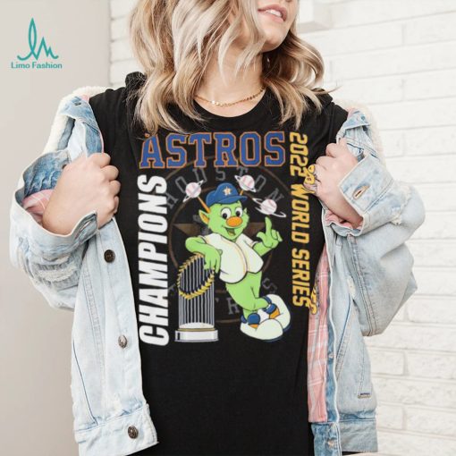 Fanmade Houston Astros World Series Orbit Mascot Unisex Cotton T-Shirt S-5XL