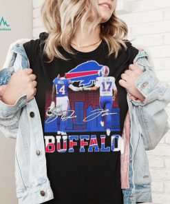 The Bill Diggs And Allen Signature Buffalo Shirt