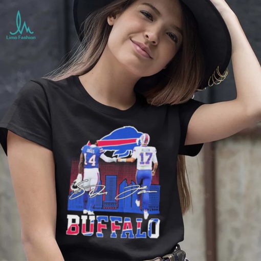 The Bill Diggs And Allen Signature Buffalo Shirt