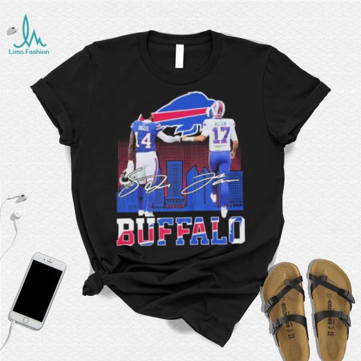 The Bill Diggs And Allen Signature Buffalo Shirt