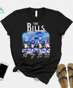 The Bills Signatures Josh Allen Stefon Diggs Tyler Bass Dawson Knox Signature Shirt