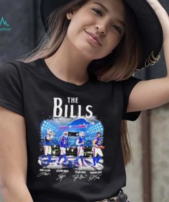 The Bills Signatures Josh Allen Stefon Diggs Tyler Bass Dawson Knox Signature Shirt