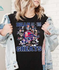 The Buffalo Bills All Time Greats Signatures Shirt