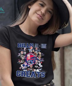 The Buffalo Bills All Time Greats Signatures Shirt