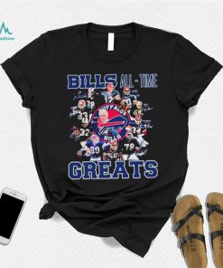 The Buffalo Bills All Time Greats Signatures Shirt