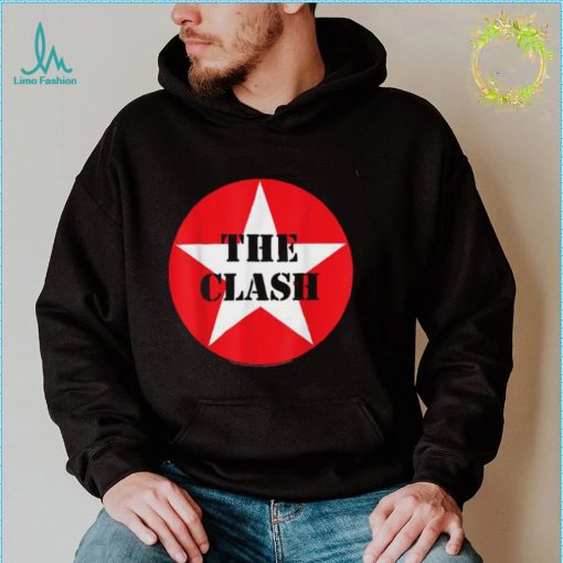 The Clash Circle Black Star T Shirt