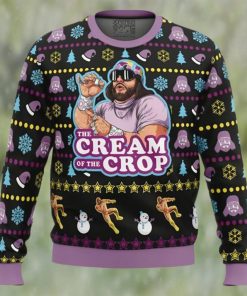 The Cream of the Crop Macho Man Randy Savage Pro Wrestling Ugly Christmas Sweater