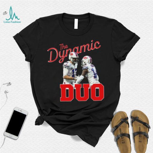 The Dynamic Duo By Josh Allen T Shirt