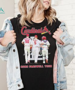 The Farewell Tour 2022 Adam Wainwright Albert Pujols And Yadier Molina Cardinals Shirt