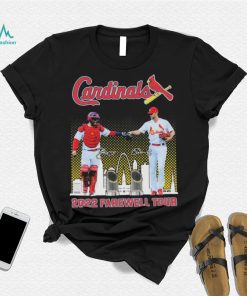 The Farewell Tour 2022 Adam Wainwright And Yadier Molina Cardinals Shirt