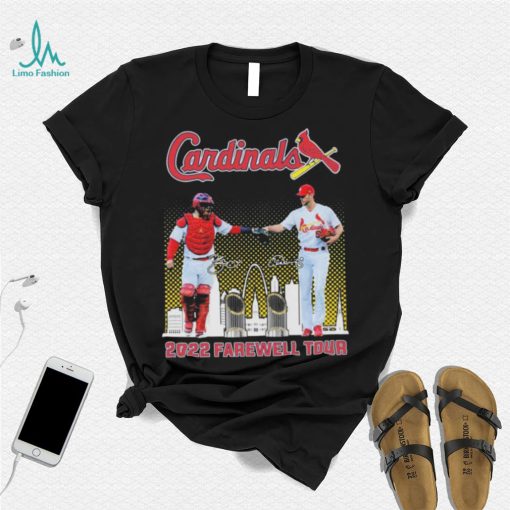 The Farewell Tour 2022 Adam Wainwright And Yadier Molina Cardinals Shirt