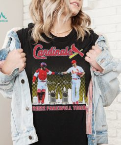 The Farewell Tour 2022 Adam Wainwright And Yadier Molina Cardinals Shirt