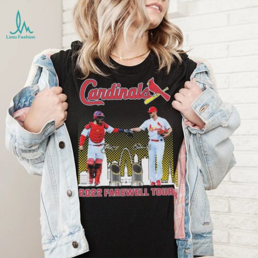 The Farewell Tour 2022 Adam Wainwright And Yadier Molina Cardinals Shirt