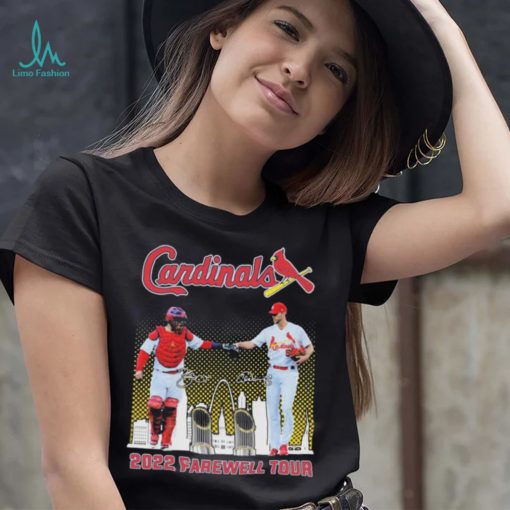 The Farewell Tour 2022 Adam Wainwright And Yadier Molina Cardinals Shirt