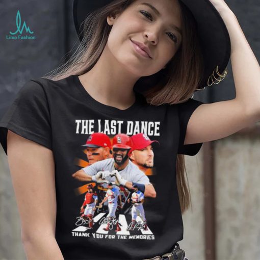 The Last Dance Signature Thank You For The Memories Shirt